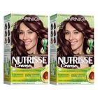 Kit Garnier Nutrisse - Coloração 52 Marrom Açaí