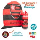 Kit GARRAFA 450ML + MOCHILA TIPO SACO - FLAMENGO