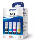 Kit Garrafa De Tinta Epson T544 Para Ecotank 4 Cores (eps01)