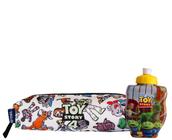 Kit Garrafinha + Estojo Infantil Escolar Do Toy Story