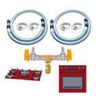 Kit Gas Encanado Bm Mangueira 1,00mt Cooktop Fornos E Fogoes - Quality Gas