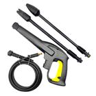 Kit Gatilho com Bicos e Mangueira 3M para Lavajato Karcher K1 Black