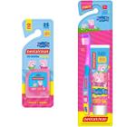 Kit Gel Dental + Escova + Fio Dental - Peppa Pig - 3Anos+ - Dentalclean