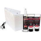 Kit gel fluido serum pimenta negra cinta eletrica 110v