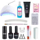Kit Gel Polygel 30Gr Cabine Sun One Preparadores Manicure Gb