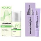 Kit Gel Vibra Esquenta Menta e Dessensibilizante Sensanal