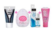 Kit Gel Volumão + Egg + Gel Toque de Seda + Gel Feminino