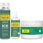 Kit gelo sports arnica serum spray E creme para dores lesões