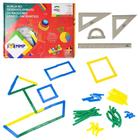 Kit Geometria Geoclick Aluno Material Pedagógico E Didático