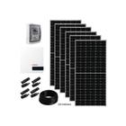 Kit Gerador Fotovoltaico 11,00 kWp Fibrocimento Madeira - 220V Monofásico