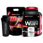 Kit Giant Whey Refil 2Kg+ Waxy Whey 2Kg - Bodybuilders