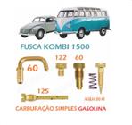 Kit Giclagem Gicle Carburador Simples Kombi 1500 72 Até 75 - Nk Carburadores