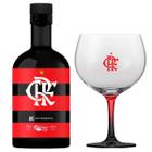 Kit Gin BË Flamengo 750ml Com Taça Personalizada