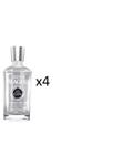 Kit Gin Silver Seagers London Dry 750ml 4 Unidades