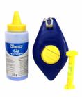 Kit giz de linha 30m azul western