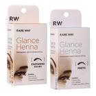 Kit Glance Henna Castanho Escuro e Preto Rare Way