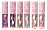 Kit Gloss Glitter Melu Ruby Rose - 6 Tonalidades