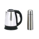 Kit Gourmet Chaleira Elétrica 1.8L 220V Térmica Inox 1 Litro