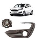 Kit Grade Moldura E Farol De Milha Ford Ka 2019 2020 2021