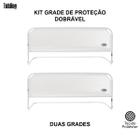 Kit Grade Para Cama Tela de Proteção Criança Adulto Idoso Dobravel