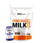 Kit Grand Mass Milk Protein Foods 2kg + Premium Creatina Foods 100g - Brn Foods