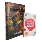 Kit Guerra Santa Capa Dura Ilustrado + Caderno Minhas Anotações Bíblicas Boho