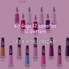 Kit Guga 12 esmaltes - 12 Glitters