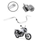 kit Guidão Com Peso Pezinho Suporte Moto Cargo 160 150 125 Fan Star Titan PCX CG