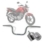 kit Guidão Com Peso Pezinho Suporte Moto Cargo 160 150 125 Fan Star Titan PCX CG