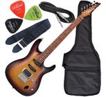 Kit Guitarra Elétrica Ibanez Sa 260 Fm Hss Violin Sunburst