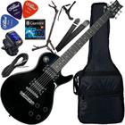 Kit Guitarra Elétrica Les Paul Waldman Glp-100 Bk Preto Gx02