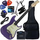 Kit Guitarra Elétrica Strato Tagima Woodstock Tg-500 Classic Roxo Metálico Gx03