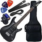 Kit Guitarra Ibanez Gio GSA60 HSS Black Night BKN Gx01