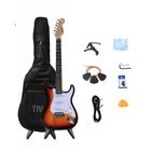 Kit Guitarra Stratocaster Tivoli Afinador Capa Palheta Corda