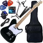 Kit Guitarra Waldman Gte-100 Telecaster Preto Gx02