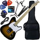 Kit Guitarra Waldman GTE-100 Telecaster Sunburst Gx02