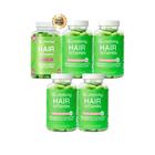 Kit Gummy Hair Vitamin Maçã-Verde Com 5Un De 60 Pastilhas - NUTRI GROUP