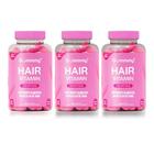 Kit Gummy Hair Vitamin Tutti-Frutti C/ 3Un De 60 Pastilhas - NUTRI GROUP