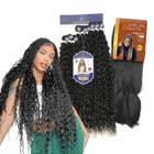 Kit Gypsy Braid Jumbo 400gr + Cabelo Cacheado Orgânico Maya Entrelace