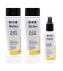 Kit Hair Gloss Vita Derm 3 produtos - Shampoo 300ml , Máscara 240g e Leave-in 140ml