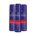 Kit Hair Spray Karina Fixação Normal 400ml - 3 UNIDADES