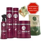 kit Haskel Pós Progressiva P/cabelo quimicamente alisado 500