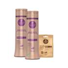 Kit Haskell Ametista Shampoo E Cond 300ml + Dose Mandioca