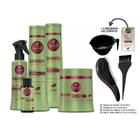 Kit Haskell Bananeira Completo 500ml 5 Itens +Kit Presente