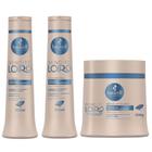 Kit Haskell Bendito Loiro Regeneração Trio 500ml (3 Produtos, Sh+cond+masc)