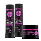 Kit Haskell Cavalo Forte Hidra Trio 300ml Sh. Cond e Máscara