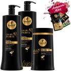 Kit Haskell Cavalo Forte Shampoo Cond 1L Mascara 900g