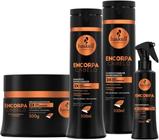 Kit Haskell Encorpa Shampoo 300ml , Condicionador 300ml , Mascara 300g e Fluido 120ml
