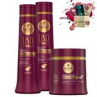 Kit Haskell Liso Com Força Sh Cond 500ml Mascara 500g