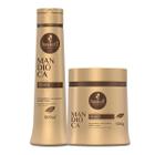 Kit Haskell Mandioca Shampoo 500ml + Máscara Hidratação 500g